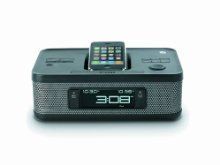 New Memorex MI4703P Dual Alarm Clock Radio for iPod and iPhone Black