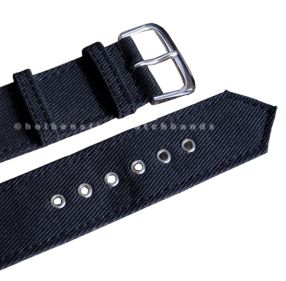 PC Grommets WWII Military Army Mens Cotton Watch Strap Band