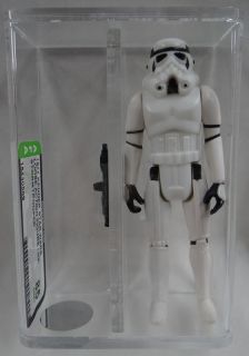 Vintage 1977 Star Wars Stormtrooper Loose AFA Graded 85 Action Figure