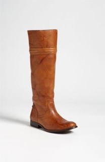 2012 Amazing Frye Melissa Trapunto Brown Western Leather Boots $358 Sz