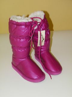 Ellemenno Insulated Pink Women Boots Shoes Sz Small 5 6