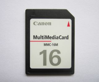 Original Canon 16MB MMC Card Multi Media Card Memory Card