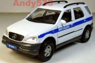 Mercedes Benz ml 500 M Class Russian Police Patrol AWD 4x4 SUV 1 32