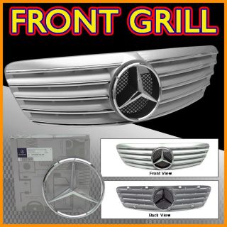 99 00 01 02 Mercedes Benz W220 S430 S500 S55 AMG Grille Authentic Star