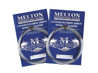 Melton International Tackle Custom Wind On Leader   Fluorocarbon   500
