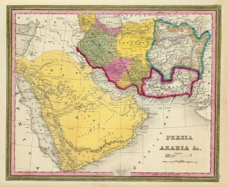 52 antique maps SAUDI ARABIA Mecca Arab history VILLAGES towns