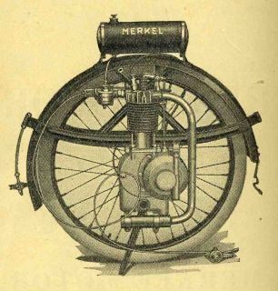 1918 1920 era Merkel Motorwheel sales booklet Sold by Hendee Indian