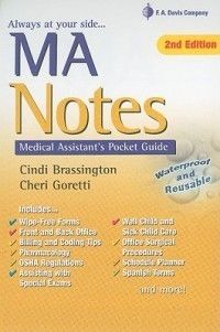 MA Notes Medical Assistants Pocket Guide New 0803623666