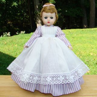 1961 Little Women Meg Doll Madame Alexander Lavender Dress Lissy