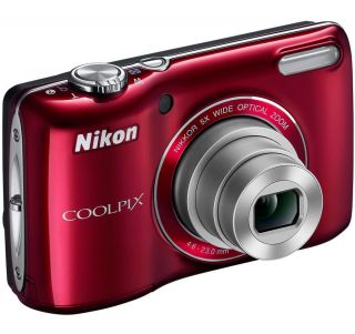 Nikon Coolpix L26 Red 16 Megapixel Digital Camera