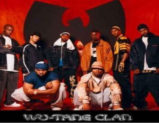 Wu Tang Clan CD T Shirt Method Man RZA GZA ODB Red