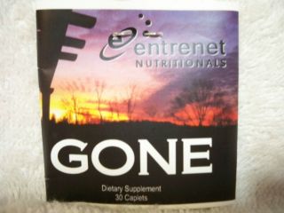 New Entrenet Nutritionals Gone Dietary Supplement Feel Happy Youthful