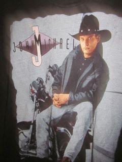 JOHN MICHAEL MONTGOMERY 1995 country tour T shirt Xlarge Cowboy Love
