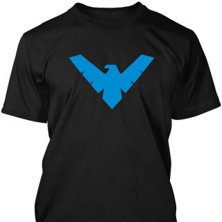 Nightwing Style Logo T Shirt Mens Unisex s XXXL Super Hero