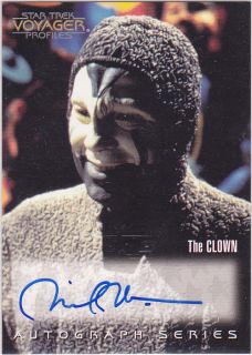 Star Trek Voyager Profiles A17 Michael McKean The Clown Autograph RARE