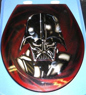 Darth Vader Custom Toilet Seat Cut Metal Airbrushed Bathroom Art Star