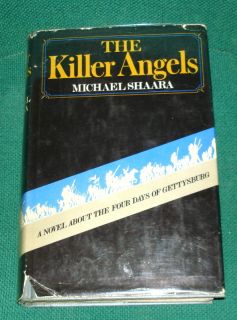 Michael Shaara THE KILLER ANGLES Signed 1st Edn 2nd Prtg Dust Jacket