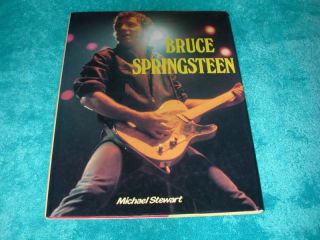 1984 Bruce Springsteen Photo Book by Michael Stewart HB DJ Music