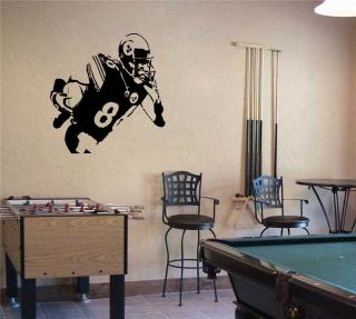 Large Hines Ward Pittsburgh Steelers Football Vinyl Wall Sticker Decal