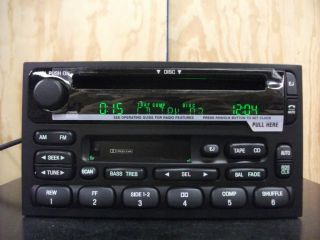 Mercury Villager CD Cassette Player Radio RDS 99 00 01 02 YF5F 18C868