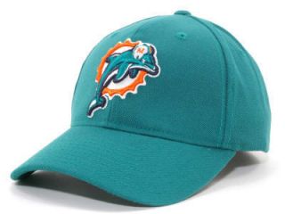 Reebok Onfield Licensed NFL Team Logo Hat Miami Dolphins One Size Fits