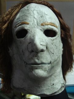 Michael Myers Full Head Halloween Deluxe Rob Zombie Latex Mask adult