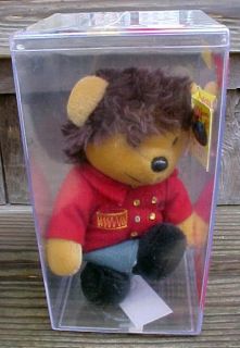 Monkees Micky Dolenz 1999 Rare Bears Collectible Bear + Display Case