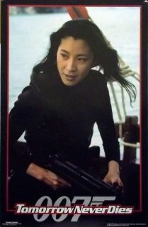 Bond 007 23x35 Tomorrow Never Dies Movie Poster Michelle Yeoh