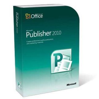 Microsoft Publisher 2010 Full Version not Academic 32 64 Bit