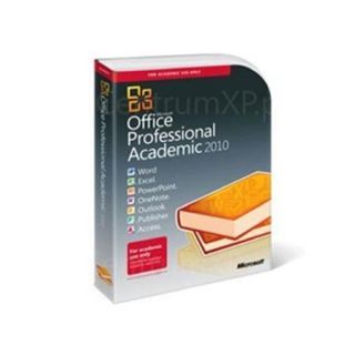 Microsoft Office Professional 2010 Academic New Factory Sealed Free
