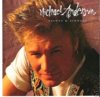 Michael Anderson Saints Sinners 1993 CD