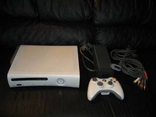 Microsoft Xbox 360 Complete Console System White w/ Original