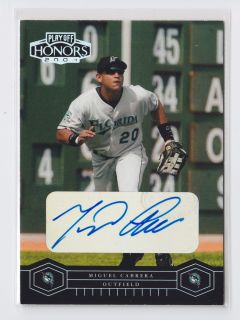 Miguel Cabrera 2004 Playoff Honors Autograph Auto 088 100