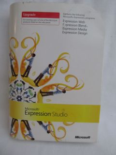 Microsoft MS Expression Studio Web Blend Media Design Mac MS