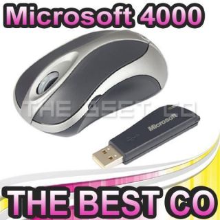 New Microsoft Wireless Notebook Optical Mouse 4000 V1 0