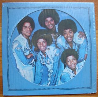 Michael Jackson Record Album LP The Jacksons Picture Disc RARE EXC