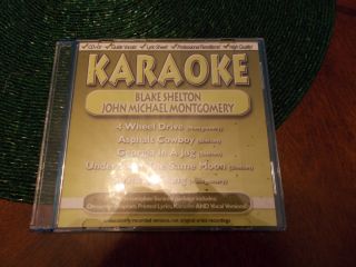  KARAOKE CD G LYRICS ON SCREEN BLAKE SHELTON JOHN MICHAEL MONTGOMERY