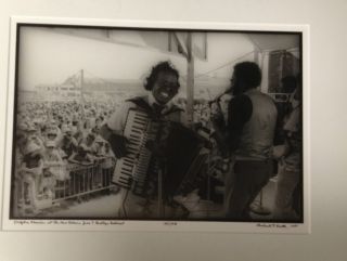 Chenier at New Orleans Jazz Fest Photo by Michael P Smith