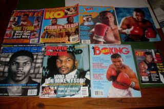 Mike Tyson Magazine Lot 7 Boxing