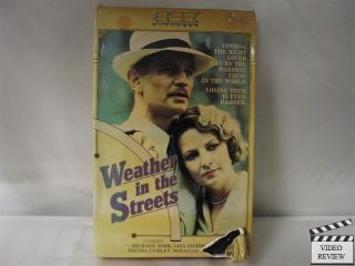 Weather in The Streets VHS Michael York Lisa Eichhorn