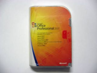 Microsoft Office Professional 2007 Full Version for Windows CD Prod