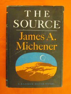 The Source by James A Michener 1965 Hardcover