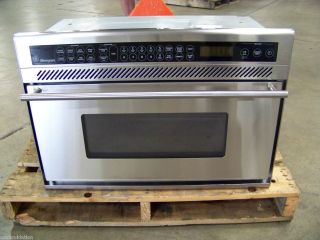 GE MONOGRAM STAINLESS MICROWAVE CONVECTION OVEN ZMC1095SSF 61 off