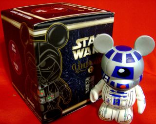 Disney Parks Vinylmation Star Wars Series 1 R2 D2 Urban Droid 3Figure