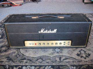 1975 Marshall 100 Watt Super Lead Guitar Amplifier Vintage 100W