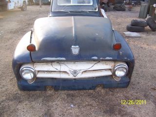 53 Ford Pickup Truck Front Clip Fenders Hood Grill Rat Rod 1 1 2 Ton