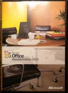 Microsoft OFFICE 2003 Standard WORD excel POWERPOINT outlook FULL