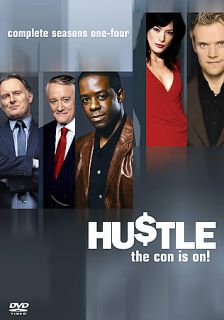 Hustle Complete Seasons 1 4 DVD, 2008, 8 Disc Set
