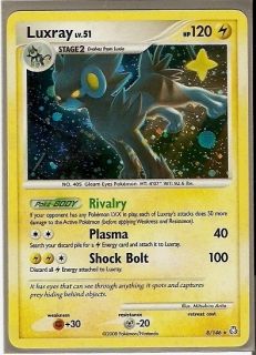 Pokemon Legends Awakened Luxray LV 51 RARE Holographic Card 8