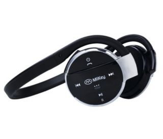 MIIKEY Wireless MiiSport Stereo Bluetooth Headphones Built In 